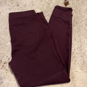 Knox Rose Maroon Skinny Jeans